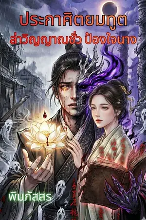 ปกนิยาย ประกาศิตยมทูต ล่าวิญญาณชั่ว ป้องใจนาง