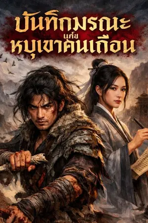 ปกนิยาย บันทึกมรณะแห่งหุบเขาคนเถื่อน