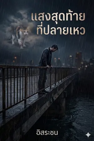 ปกนิยาย แสงสุดท้ายที่ปลายเหว