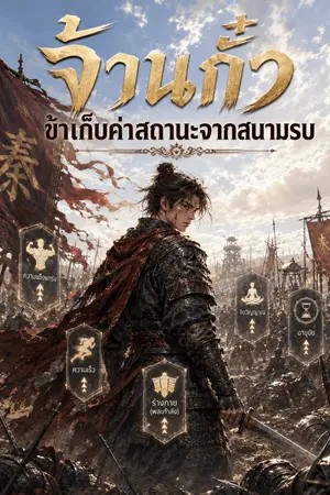 ปกนิยาย จ้านกั๋ว ข้าเก็บค่าสถานะจากสนามรบ