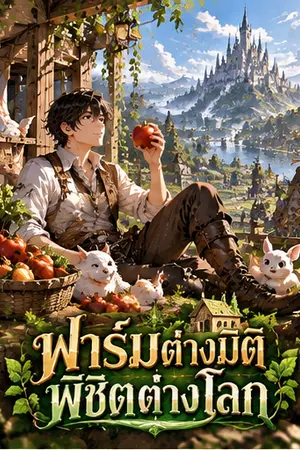 ปกนิยาย ฟาร์มต่างมิติ พิชิตต่างโลก