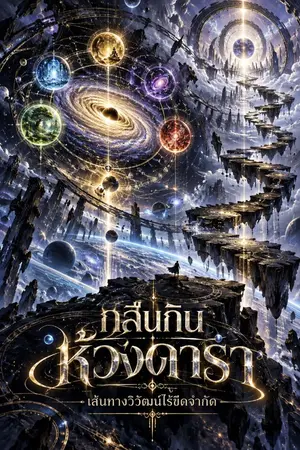 ปกนิยาย กลืนกินห้วงดารา