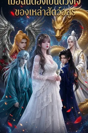 ปกนิยาย เมื่อฉันต้องเป็นดวงใจของเหล่าสัตว์อสูร