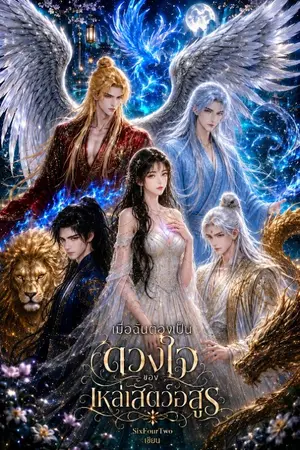 ปกนิยาย เมื่อฉันต้องเป็นดวงใจของเหล่าสัตว์อสูร
