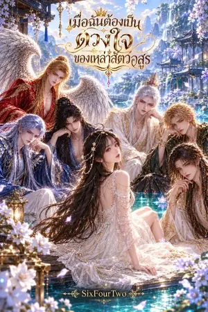 ปกนิยาย เมื่อฉันต้องเป็นดวงใจของเหล่าสัตว์อสูร