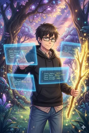 ปกนิยาย [System] ผมข้ามโลกมาเป็นแอดมิน: แก้ไขโค้ดต่างโลกด้วยปลายนิ้ว