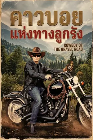 ปกนิยาย คาวบอยแห่งทางลูกรัง