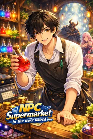 ปกนิยาย เมื่อผมกลายเป็น NPC ร้านขายของชำในดันเจี้ยน