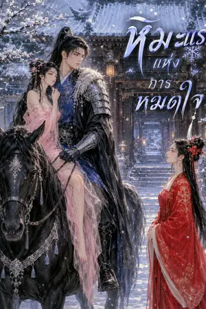 ปกนิยาย หิมะแรกแห่งการหมดใจ