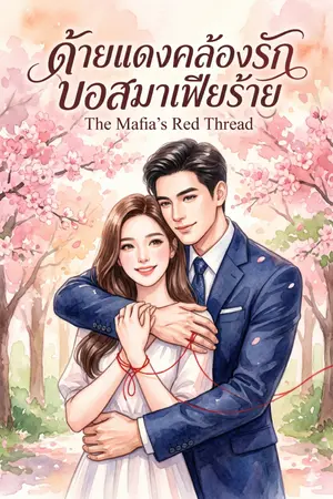 ปกนิยาย ด้ายแดงคล้องรัก บอสมาเฟียร้าย The Mafia's Red Thread