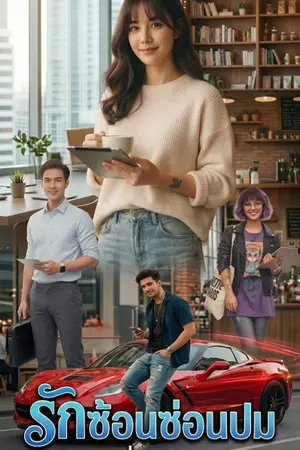 ปกนิยาย รักซ้อนซ่อนปม