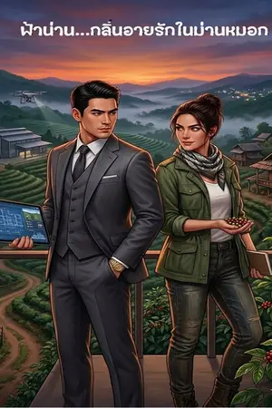 ปกนิยาย ฟ้าน่าน...กลิ่นอายรักในม่านหมอก