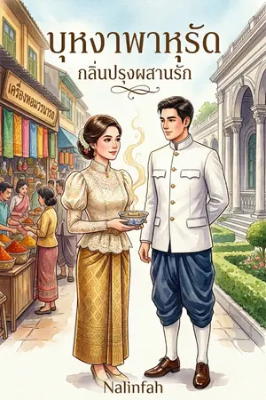 ปกนิยาย บุหงาพาหุรัด กลิ่นปรุงผสานรัก