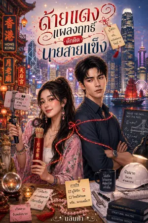ปกนิยาย ด้ายแดงแผลงฤทธิ์ ดักติดนายสายแข็ง