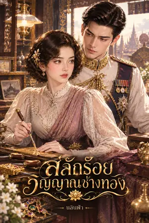 ปกนิยาย สลักร้อยวิญญาณช่างทอง