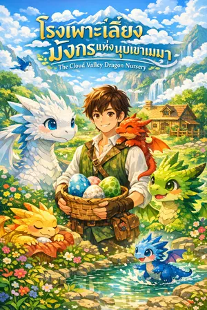 ปกนิยาย The Cloud Valley Dragon Nursery : โรงเพาะเลี้ยงมังกรแห่งหุบเขาเมฆา [ฟรีวันละ 2 ตอน]