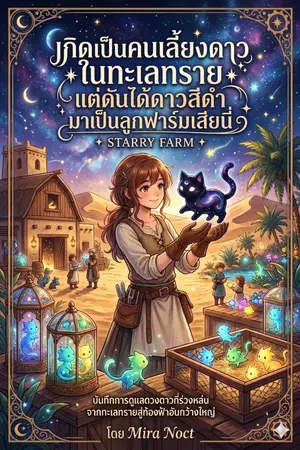 ปกนิยาย Starry Farm : เกิดเป็นคนเลี้ยงดาวในทะเลทราย แต่ดันได้ดาวสีดำมาเป็นลูกฟาร์มเสียนี่