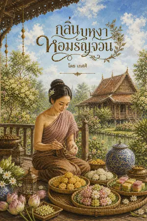 ปกนิยาย กลิ่นบุหงาหอมรัญจวน