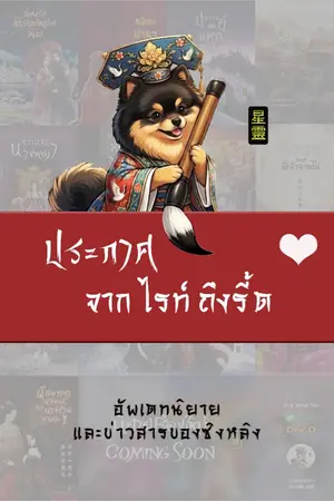 ปกนิยาย ประกาศจากไรท์ถึงรี้ด