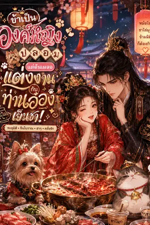 ปกนิยาย “ข้าเป็นองค์หญิงปลอม แต่ดันเผลอแต่งงานกับท่านอ๋องเย็นชา!”