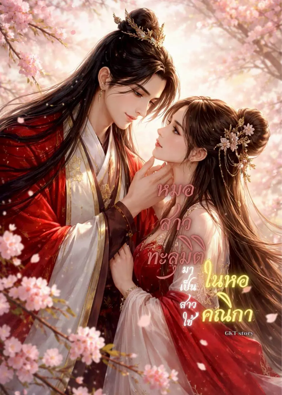 ปกนิยาย หมอสาวทะลุมิติ มาเป็นสาวใช้ในหอคณิกา (เรื่องสั้น)