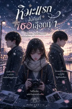 ปกนิยาย หิมะแรก ในคืนที่เธอเลือกเขา