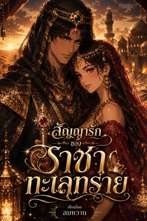 ปกนิยาย สัญญารักของราชาทะเลทราย