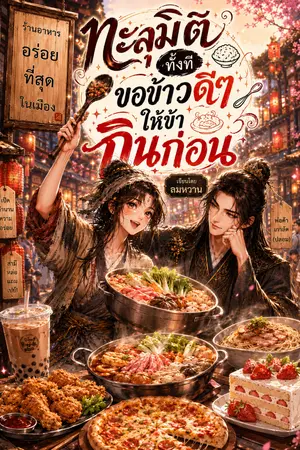 ปกนิยาย ทะลุมิติ ทั้งที ขอข้าวดีๆให้ข้ากินก่อน