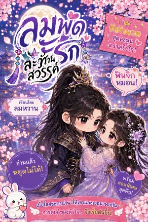 ปกนิยาย ลมพัดรักสะท้านสวรรค์