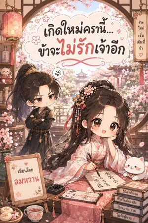 ปกนิยาย เกิดใหม่ครานี้ ข้าจะไม่รักเจ้าอีก