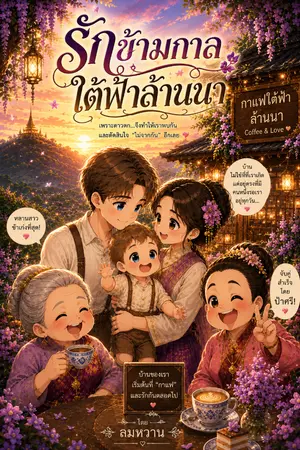 ปกนิยาย รักข้ามกาล ใต้ฟ้าล้านนา