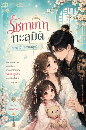 ปกนิยาย รัชทายาท ทะลุมิติกลายเป็นพ่อของลูกฉัน