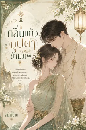 ปกนิยาย กลิ่นแก้ว บุปผา ข้ามภพ