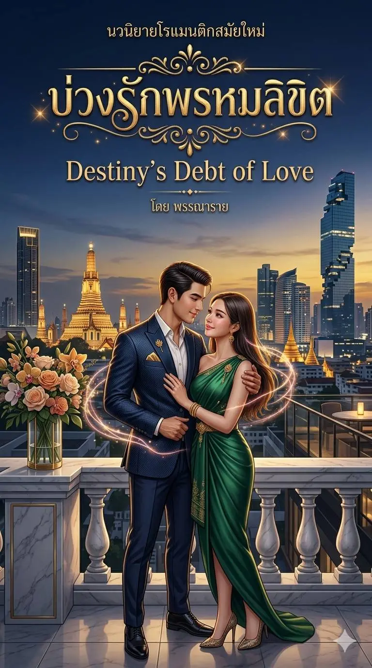 ปกนิยาย บ่วงรักพรหมลิขิต