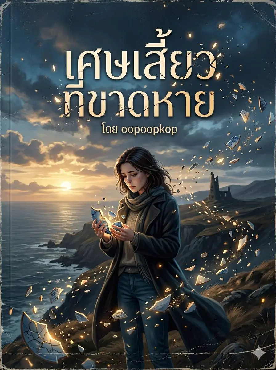 ปกนิยาย เศษเสี้ยวเวลาที่ขาดหาย