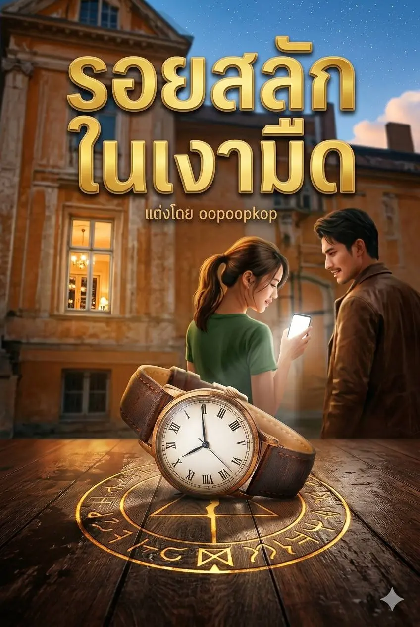 ปกนิยาย รอยสลักในเงามืด (The Carved Shadow)