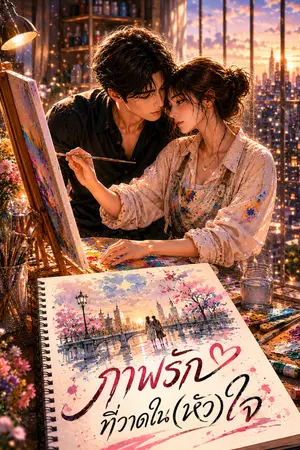 ปกนิยาย ภาพรักที่วาดใน(หัว)ใจ