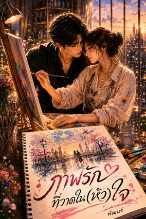 ปกนิยาย ภาพรักที่วาดใน(หัว)ใจ