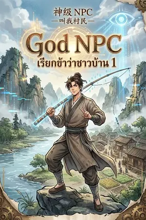 ปกนิยาย God NPC เรียกข้าว่าชาวบ้าน1