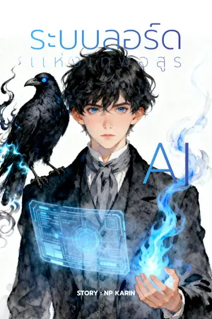 ปกนิยาย ระบบลอร์ดแห่งเทพอสูร AI