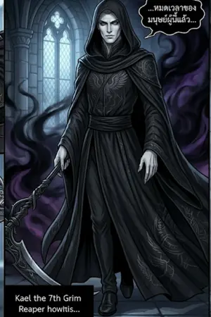 ปกนิยาย วิญญาณที่หล่นหายกับยมทูตหมายเลข7