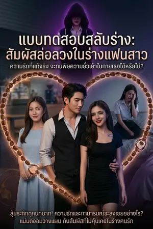 ปกนิยาย แบบทดสอบสลับร่าง: สัมผัสล่อลวงในร่างแฟนสาว มี E-Book พร้อมตอนพิเศษ
