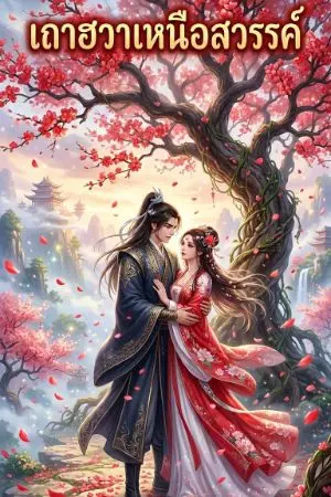 ปกนิยาย เถาฮวาเหนือสวรรค์