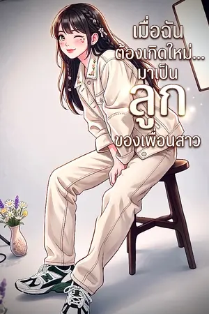 ปกนิยาย เมื่อฉันต้องเกิดใหม่…มาเป็นลูกของเพื่อนสาว