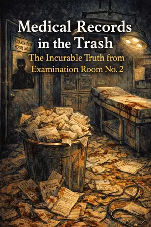 ปกนิยาย เวชระเบียนในถังขยะ ความจริงที่รักษาไม่ได้จากห้องตรวจหมายเลข 2 Mystery Horror Novel Medical Records in the Trash—The Incurable Truth from Examination R
