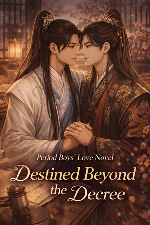 ปกนิยาย ลิขสิทธิ์นอกบทบัญญัติ Period Boys' Love Novel Destined Beyond the Decree
