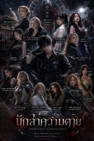 ปกนิยาย นักล่าความตาย: พันธกิจรักษาสมดุลจักรวาล