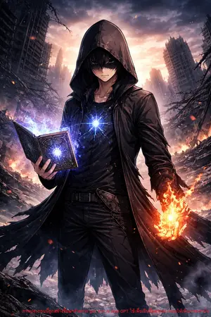 ปกนิยาย ตำนานของชายผู้ทำลายโลกทั้งใบ และขอเริ่มใหม่ในฐานะนักผจญภัยธรรมดา