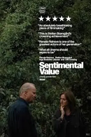 ปกนิยาย Tittar på film Sentimental Value (2025) svenska undertexter film