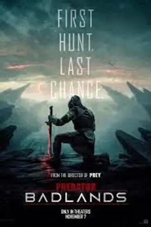 ปกนิยาย Tittar på film Predator: Badlands (2025) svenska undertexter film
